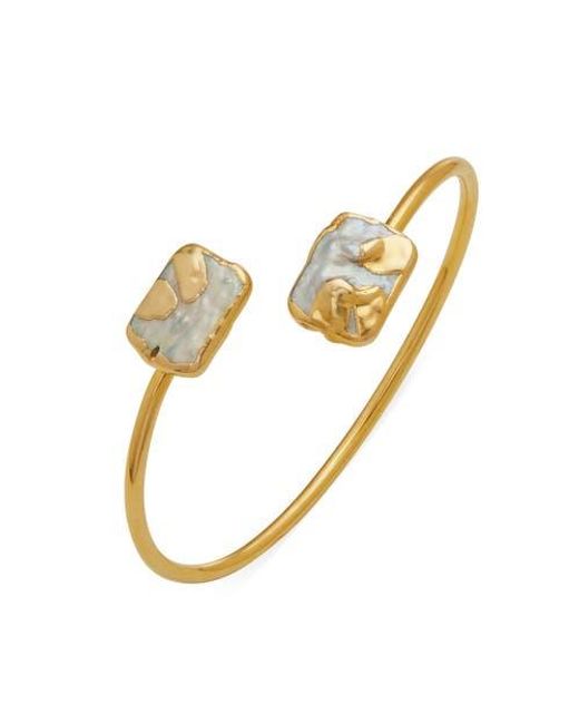 Dhwani Bansal Metallic Lune Bracelet