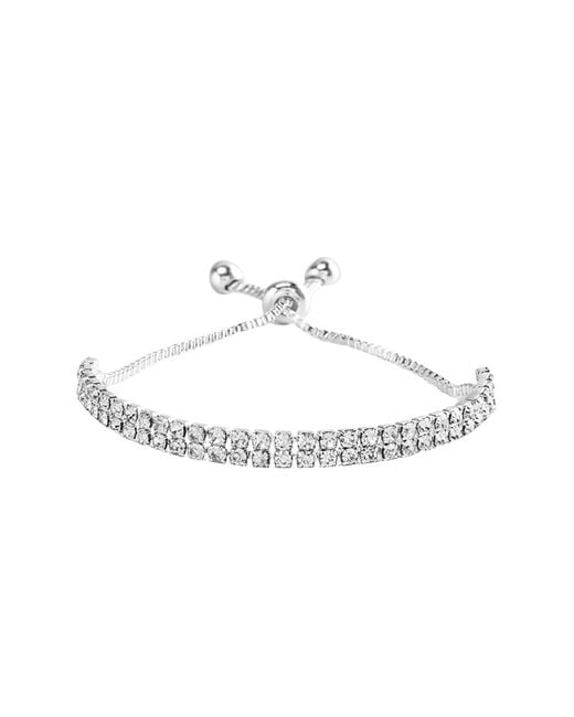 Donatello Gian Metallic Two Row Adjustable Bracelet
