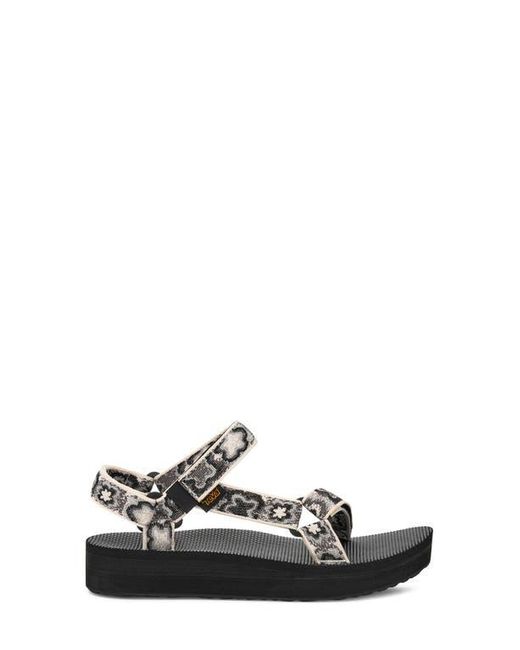 Teva Black Midform Universal Sandal