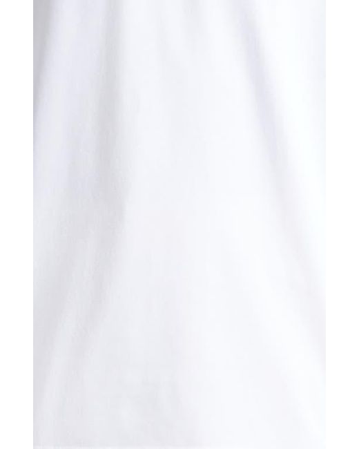 Jacquemus White Le T-Shirt Typo Stretch Cotton Logo Graphic T-Shirt for men