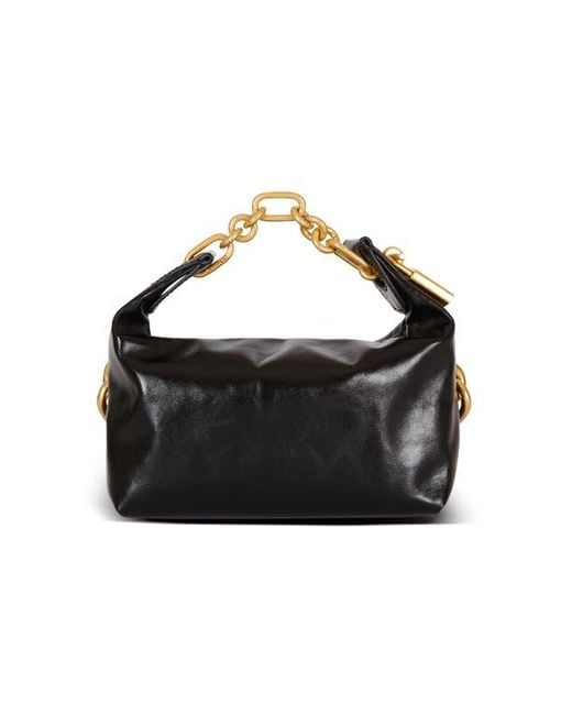 Balmain Black Mini Sync Bag