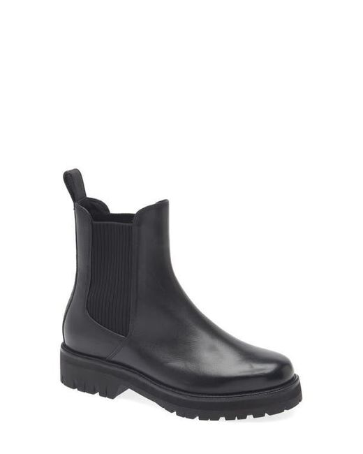 Rag & Bone Black Corey Lug Sole Chelsea Boot