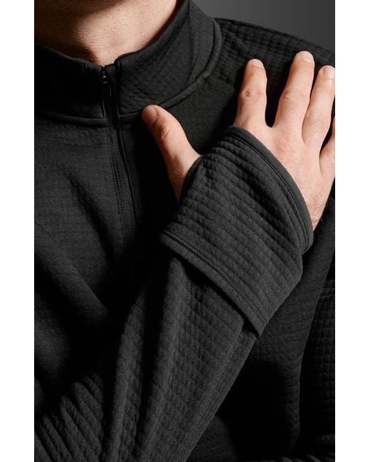2xu Black Ignition Haptic 1/4 Zip for men