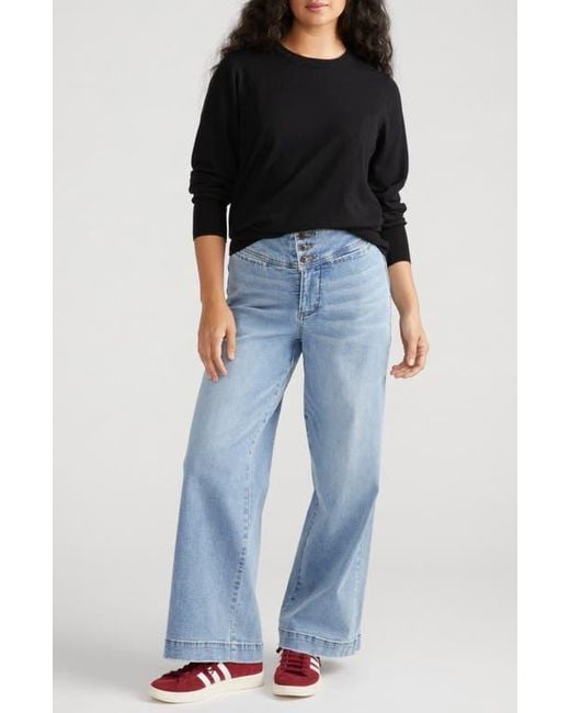 UNIVERSAL STANDARD Black Crewneck Sweater