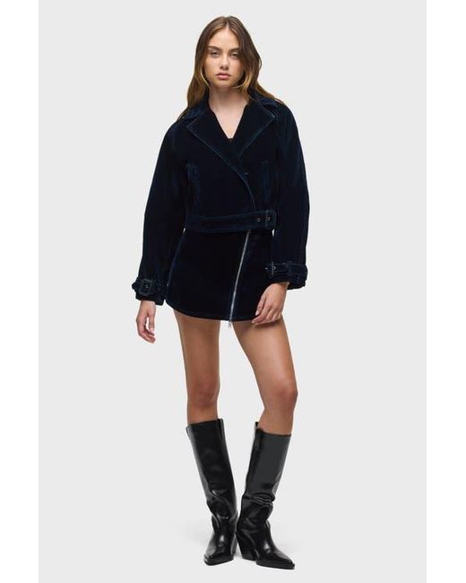 Hudson Blue Raglan Moto Jacket