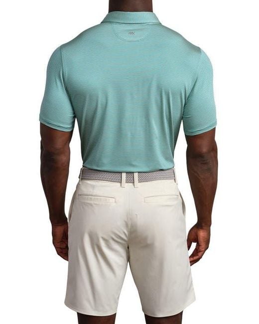 Rhone Green Drive Time Performance Polo for men