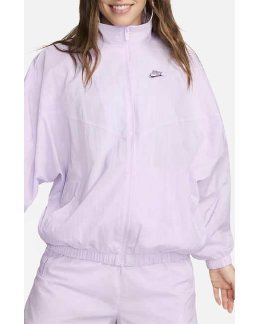 Nike Purple Sportswear Windrunner Jacket