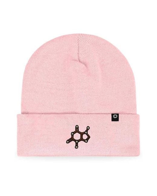 Alix Pink Molecule Beanie for men
