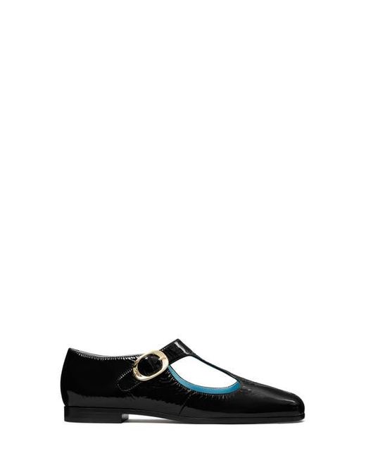 Tory Burch Black T-Strap Flat