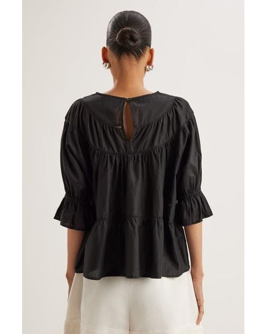 Merlette Black Sol Top