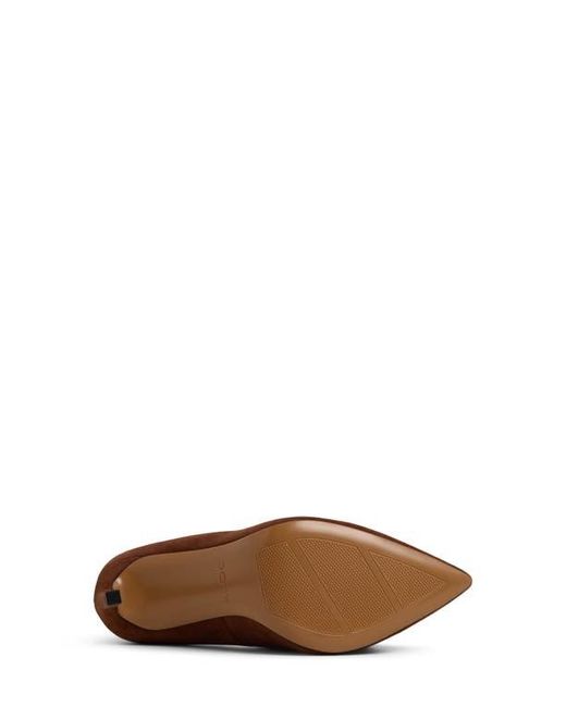 ALDO Brown Lala Pointed Toe Pump