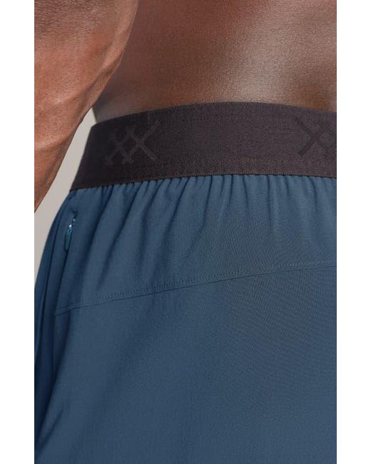 Rhone Blue 6-Inch Base Performance Training Shorts for men