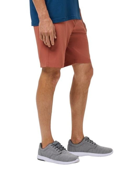 Travis Mathew Blue Step Dance Ripstop Shorts for men