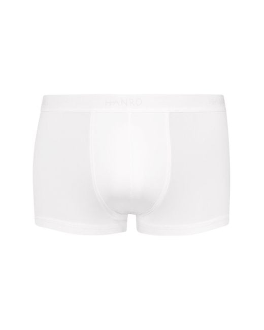 Hanro White Micro Touch Boxer Brief for men