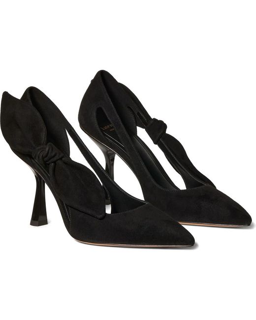 Kate Spade Black Bunnie Pointed Toe Pump