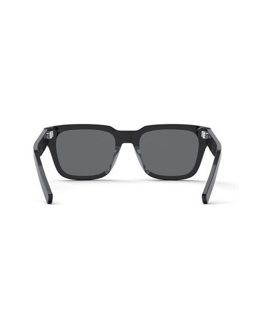 Dior Gray 'b23 S1i 53mm Rectangular Sunglasses for men