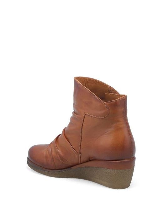 Miz Mooz Brown Mayleen Wedge Bootie