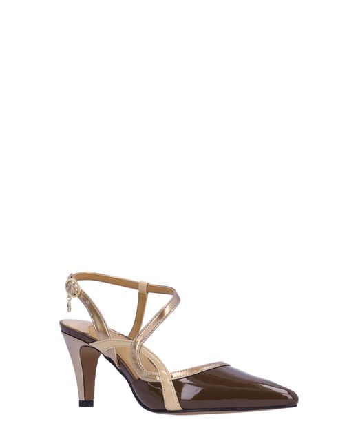 J. Reneé Multicolor Aldonsa Ankle Strap Pointed Toe Pump