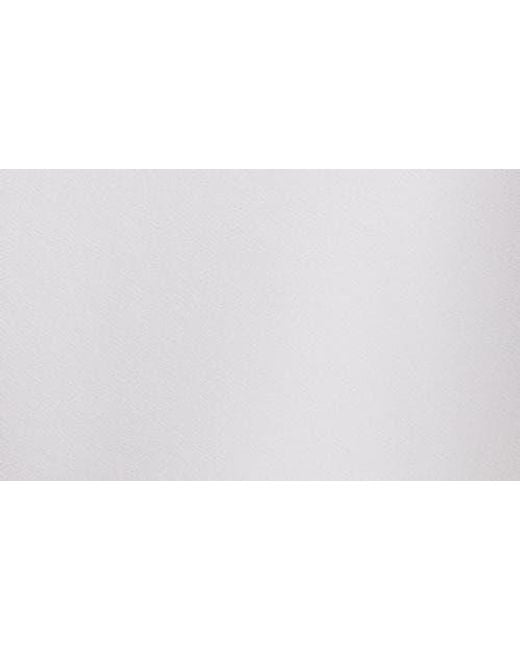 Open Edit White Ruched Strapless Maxi Dress