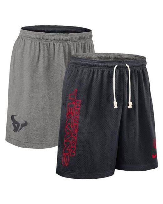 Nike Gray Washington Commanders Sideline Reversible Performance Shorts for men