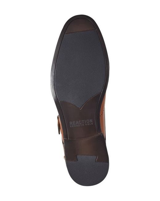 Kenneth Cole Brown Cheer One Buckle Monk Shoe for men