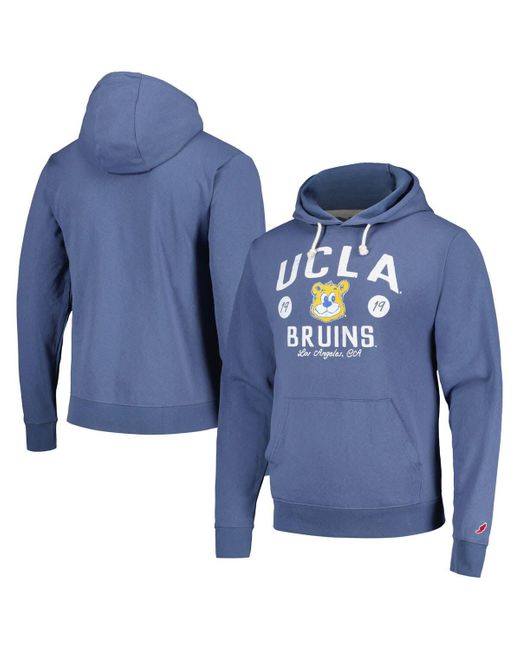 League Collegiate Wear Blue Ucla Bruins Bendy Arch Essential Pullover Hoodie At Nordstrom for men