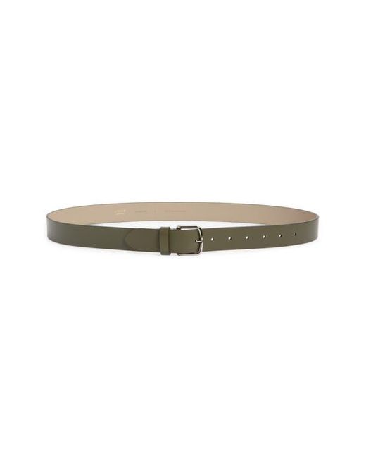Vince Multicolor Flat Leather Belt