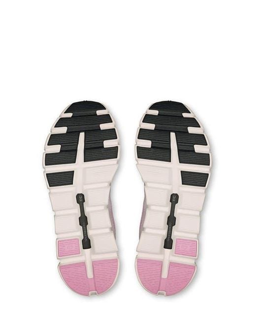 On Shoes Pink Cloud Push Sneaker
