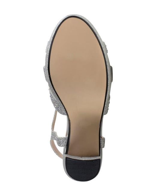 Touch Ups White Ava Ankle Strap Sandal