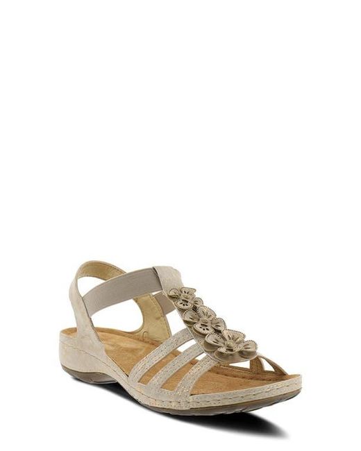 Flexus by Spring Step Natural Adede Cage Sandal