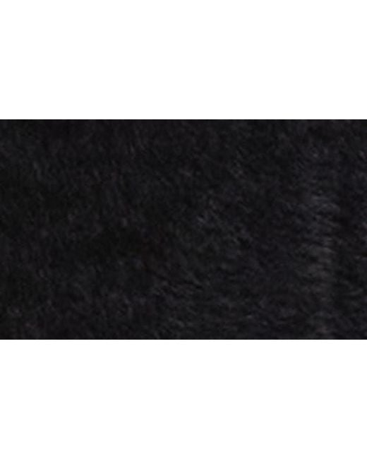 Helmut Lang Black Apex Eyelash Faux Fur Sweater