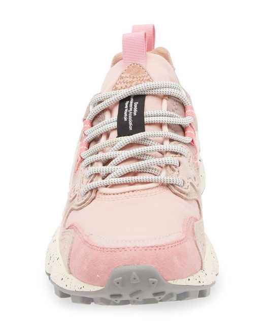 Flower Mountain Pink Yamano 3 Sneaker
