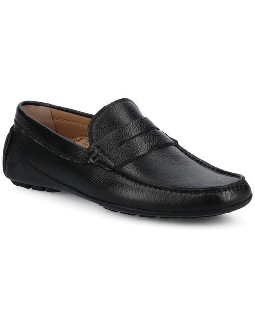Taft Black The Luke Driver Moc for men