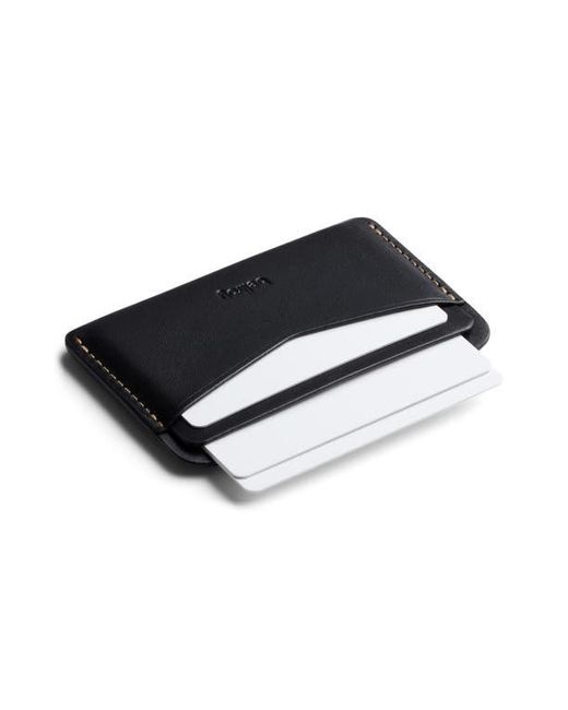 Bellroy Black Leather Rfid Card Case
