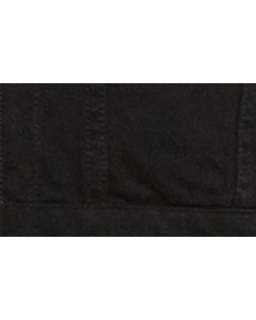Helmut Lang Black Funnel Zip Trucker Jacket