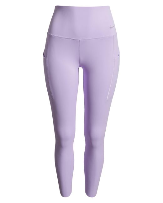Nike Purple Universa Medium Support High Waist 7/8 leggings