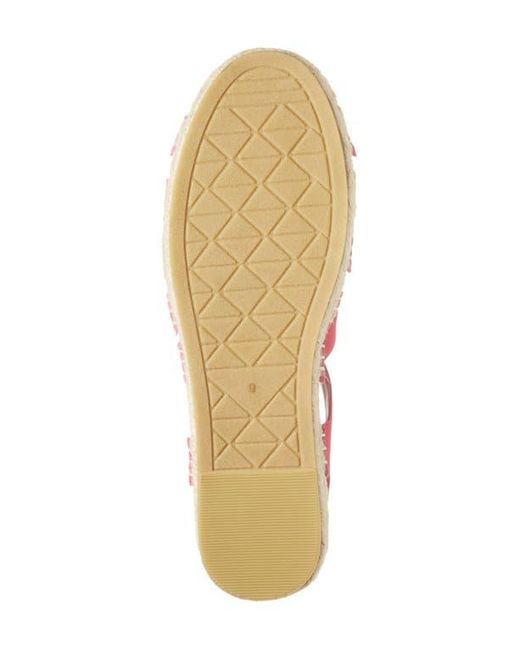 Jeffrey Campbell Pink Tan Lines Espadrille Fisherman Sandal