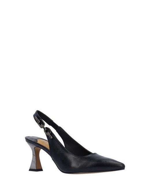 J. Reneé Black Krissa Slingback Pointed Toe Pump