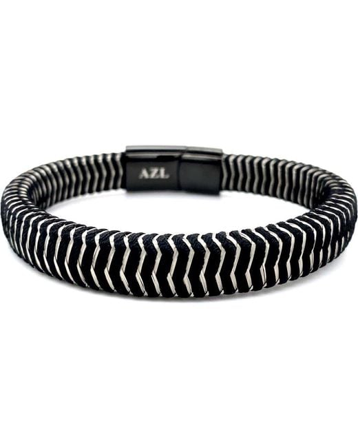 Anna Zuckerman Black Volt Cable Bracelet for men