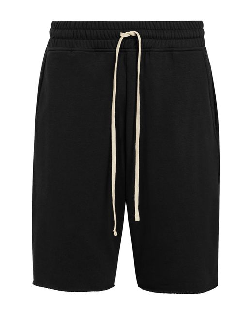 AllSaints Black Ryder Helix Shorts for men