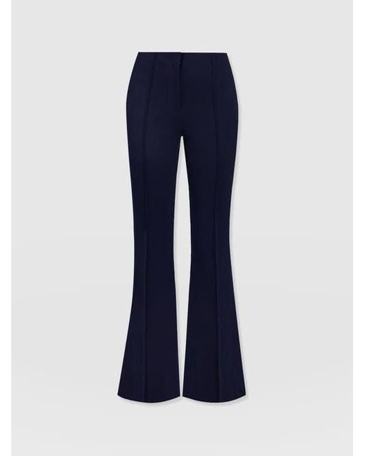 Saint + Sofia Blue Freya Flared Pant