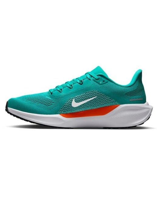 Nike Blue Miami Dolphins Air Zoom Pegasus 41 Sneakers