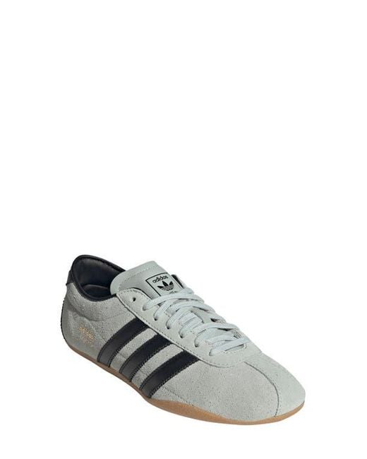 Adidas Gray Tokyo Low Top Suede Sneaker