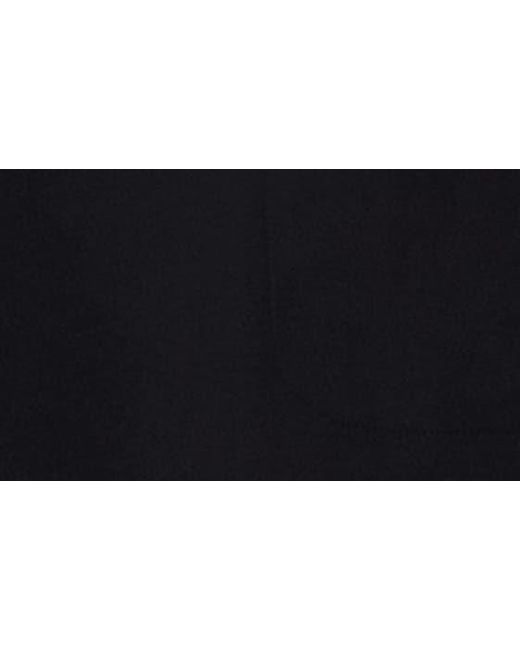 Spanx Black Spanx Airessentials Short Sleeve Crop Wide Leg Jumpsuit