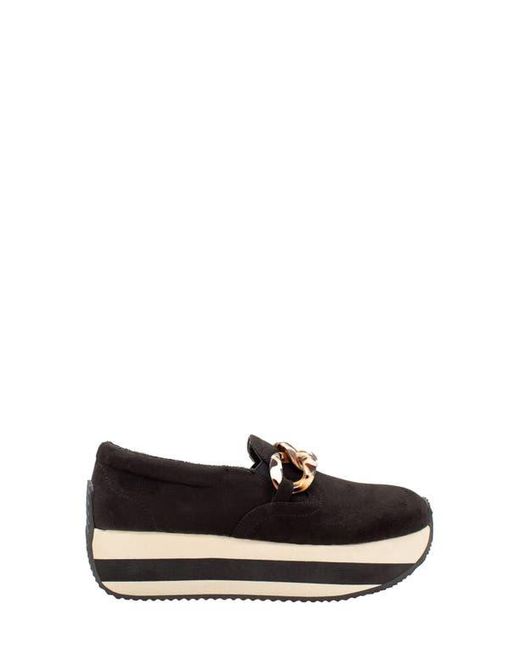 Styling Volatile Platform Volatile Harding Platform Loafer in Black | Lyst
