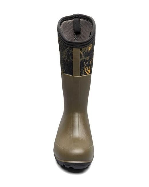 Bogs Green Classic Seamless Tall Rain Boot