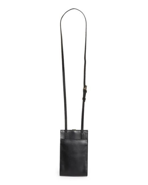 Loulou de Saison Black Mini Neri Leather Crossbody Bag