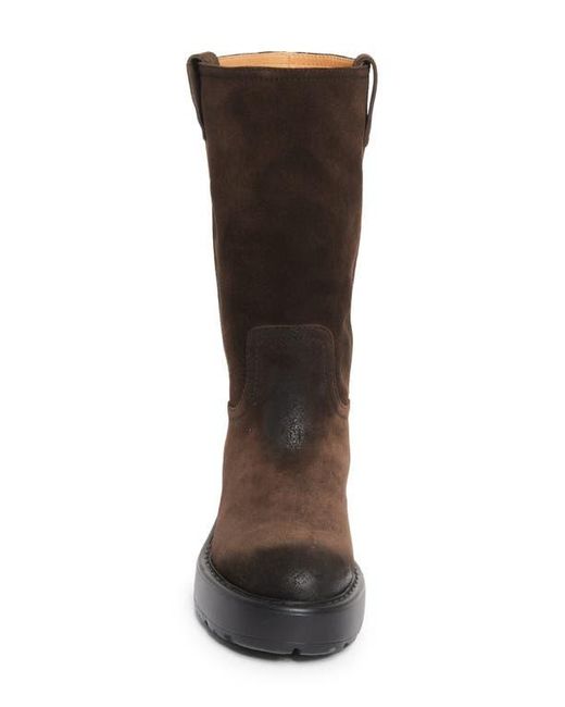 Miu Miu Brown Work Boot