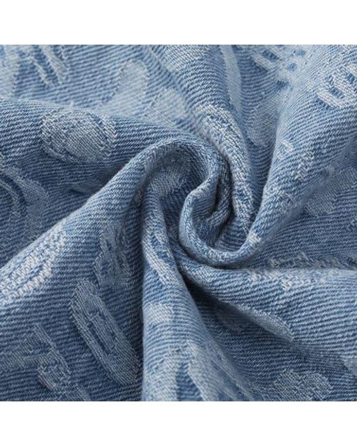 VERYRARE Blue Monogram Pants for men