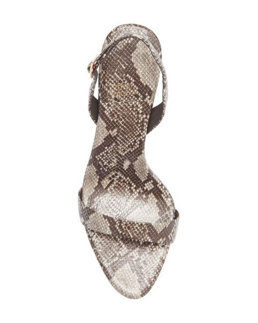 Jeffrey Campbell Metallic Go-Getter Sandal